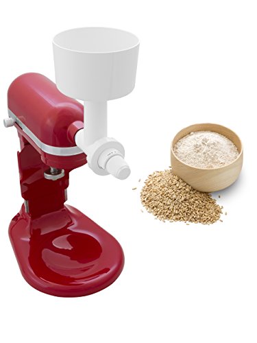 Foto von Messerschmidt 58510 Getreidemühle (Mahlvorsatz) für KitchenAid Artisan