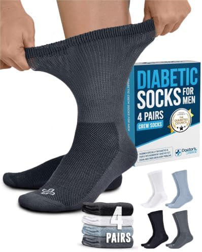 Doctor's Select Copper Ankle Compression Sleeve - Copper Ankle Brace for Women & Men, Plantar Fasciitis Socks, Ankle Sleeve