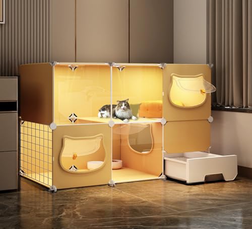 zfadgru LP[W ^ ܂ݎ 75x39x73cm O[ gCt LnEX p qL Ή Eh~ O\ gȒP ړ֗ ybgQ[W (111x39x73cm,Yellow)
