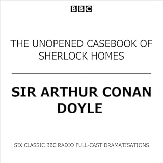Diseño de la portada del título The Unopened Casebook Of Sherlock Holmes