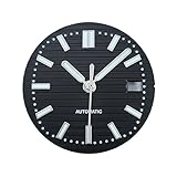 ATOMUSERLY Orologio da 30,5 mm con quadrante blu luminoso 1 pezzo, adatto for accessori di movimento NH35(9)