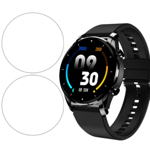 Image of Hydrogel Screen Protector For FIRE BOLTT THUNDER SMARTWATCH (1.32 inch) - Anti-Scratch, Bubble-free, Edge To Edge TPU Film Screen Guard for FIRE BOLTT THUNDER (Pack of 2)