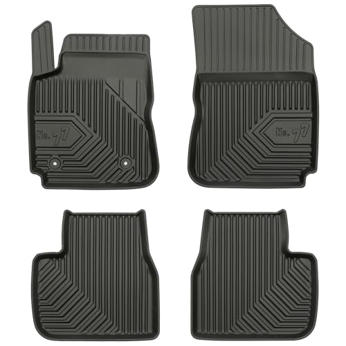 MOTOS Set Tappetini Gomma Auto + Bagagliaio Per Citroen C4 Cactus 2014-2021 Antiscivolo