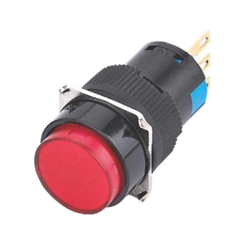 Flat Button NP6-11DS/Y Green 24V LED | 710342611162143