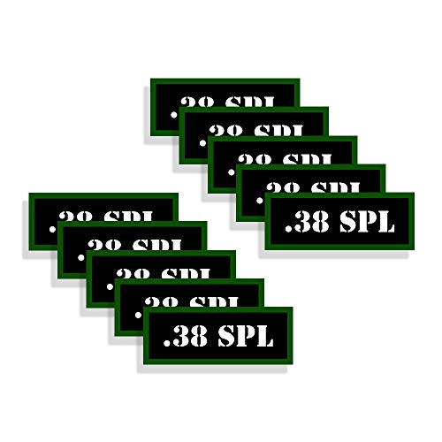 Ammo Can Labels 38 Special Ammunition Decals 10 Pack Adhesive Vinyl 3
