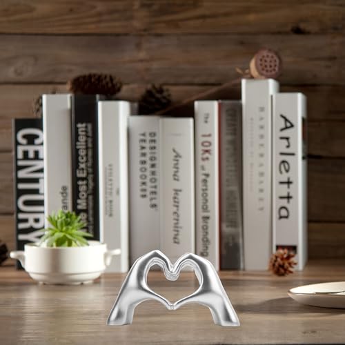 Escultura de Manos en Forma de Corazón Pequeña Decorativa miniatura 3