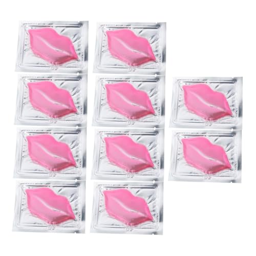 FONDOTIN Exfoliating Hydrating Lip Mask Pads 15pcs Collagen Moisturizing Lip Care for Dry Chapped Anti-aging Repair Suitable for Nighttime Treatment
