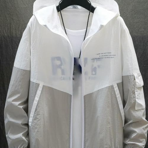 Veste à capuche homme Blue-041 M style coréen pour le printemps