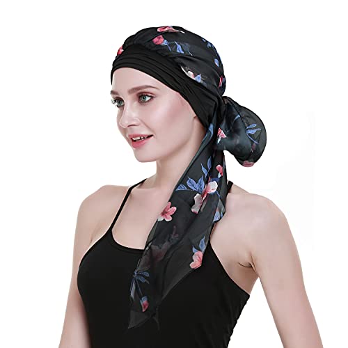 Chemo Headwear Turbans for Women Long Hair Head Scarf Headwraps Cancer Hats product thumbnail 18