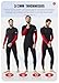 Hevto Wetsuits Men 3/2mm Neoprene Adult Long Sleeve Fullsuit Scuba Diving Wet Suit in Cold Water for Surfing Swimming Paddleboard (Men1-Red, L)