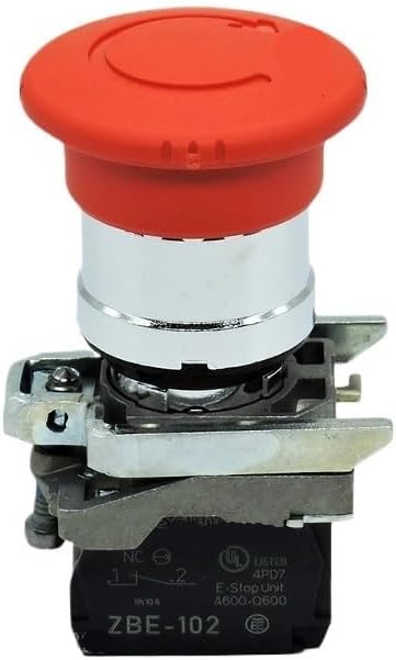 Push-Pull Emergency Stop Switch ZB4BT84 XB4BT842 XB4BT845 XB4BT844(Xb4bt844)