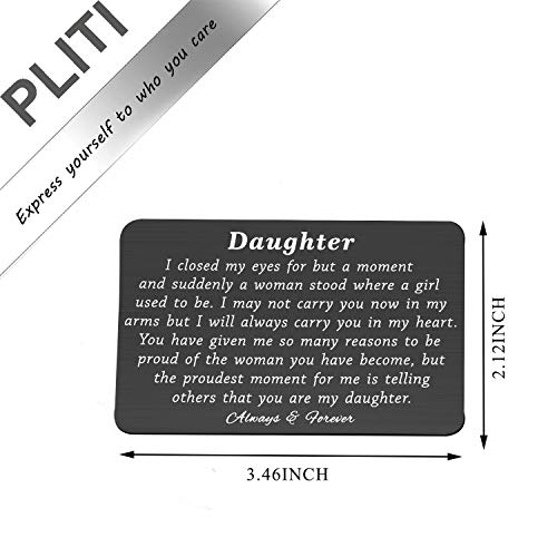 Pliti To My Son Wallet Card Proud Of You Gifts I Closed My Eyes For A Moment Engraved Wallet Card For Son For Men 10 Carats