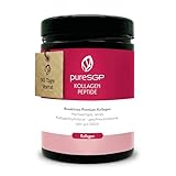 pureSGP® Kollagen [900g]: Reinstes Kollagen in Apothekenqualität - Bioaktive Premium-Peptide aus hochwertigem Kollagenhydrolysat. Mit Vitamin C & Biotin - Geschmacksneutral - Gute Löslichkeit