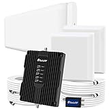 SolidRF Cell Phone Booster for Home Up to 8, 000 sq ft Dual Interior Antennas Office Multiroom | Verizon, AT&T, T-Mobile, Sprint & More Signal Plus Cell Signal Booster Kit