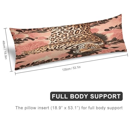 Housse de coussin grand format motif léopard pour canapé cosy - 3