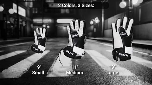 image for MyLec MK5 Hockey Gloves, Hook Closure for Perfect Fit, 3-Roll Design, 