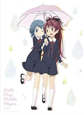 Amazon 魔法少女まどかマギカ まどマギ 美樹さやか 佐倉杏子 A1 タペストリー アイドル 芸能人グッズ 通販