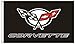 Corvette Flag Color: Black