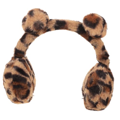 Beaupretty Adorable Winter Earmuff for Women and Foldable Ear Warmer Cover Lightweight Fleece Protection for Cold Weather Cute Design for Use Comfortable Ear Cover