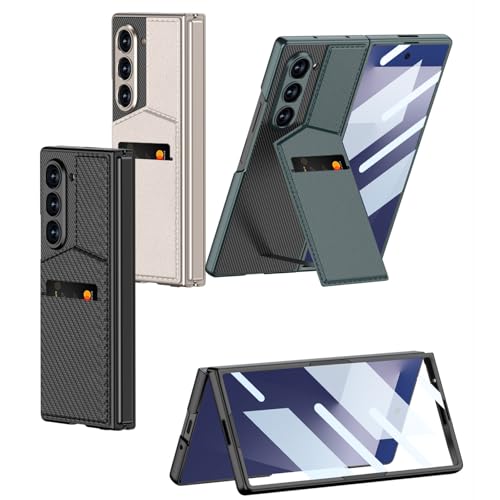 Coque Galaxy Z Fold7 antichoc avec béquille rétractable et porte-carte