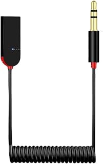 HEARTZ KY 223 CAR AUX CABLE SPRİRAL KABLOLU AUXJAC