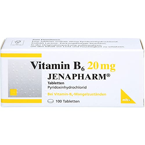 VITAMIN B6 20 mg Jenapharm Tabletten 100 St