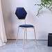 Accueil Fer Art Chaise métal Chaise Salle à Manger des ménages Décoration créative Café de Table et chaises Girl Makeup Chambre Chaise Loisirs Lecture Chaise (Color : Blue)