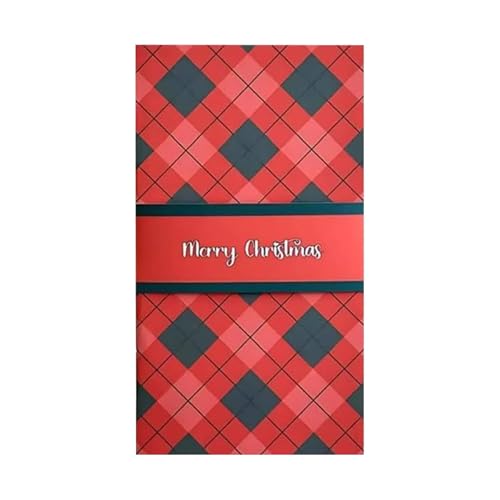 Generico Porta tarjetas de Navidad hecho a mano, libro extraíble en cascada – Libro de felicitaciones para cumpleaños, para niños adultos, celebraciones, fiestas, cumpleaños y reuniones