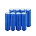 Produktbild zhoudashu Blaue ICR 14500 3.7V 1500mah, Akkus Li-Ionen Lithium Akku Lange Lebensdauer mit Gehäuse Box 8pieces