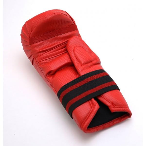 Ace Martial Arts Supply Karate, Taekwondo, MMA Tournament Chop, Punch, Glove (S, Red)