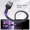 Cable HDMI 8K de 3 pies, paquete de 10, cable HDMI 2.1 de alta velocidad 3 pies 48Gbps multipack | Cable para monitor de computadora HDMI 4K@120Hz/144Hz 8K@60Hz, HDR10 eARC HDCP 2.2/2.3 para PC, PS5, PS4, Xbox, laptop, HDTV, Roku TV, barra de sonido 8