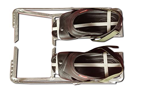 KAB POLECLIP Electrical Pole Clip for 9 m Pole Silver Color Load Bears Upto 250 kg