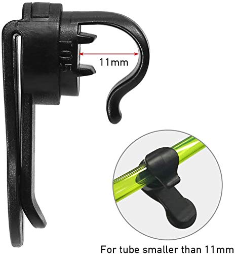 Clip Rotatif 360° Pour Tube De Vessie D'eau - Pince Multifonction Pour Sac à Dos, Randonnée, Vélo Et Sports Outdoor - 9
