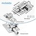 Waziaqoc 10Pcs 2Inch Barrel Bolt, Stainless Steel Barrel Slide Bolt Security Door Lock Surface Bolt with Mounting Screws