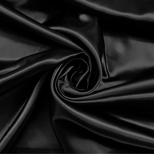 Panini Tessuti, Tela de raso satin de color liso en 40 colores – vendida por unidad – trabajos de costura, creaciones de sastrería y ropa