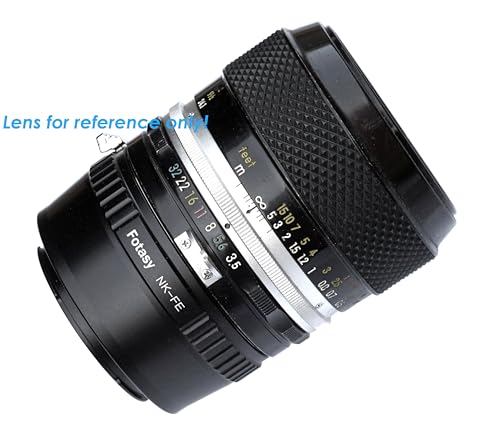 Fotasy NNK Manual F Mount Lens To E-Mount Adapter thumb #2