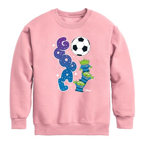 Disney - Toy Story - Goal Aliens - Toddler & Youth Crewneck Fleece Sweatshirt
