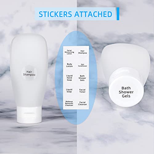 image for Craftisan TSA Approved Travel Bottles Set for Toiletries Travel Size C