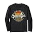 Grandpa Man Myth Legend Stamp Fathers Day Grandpa to Be Long Sleeve T-Shirt