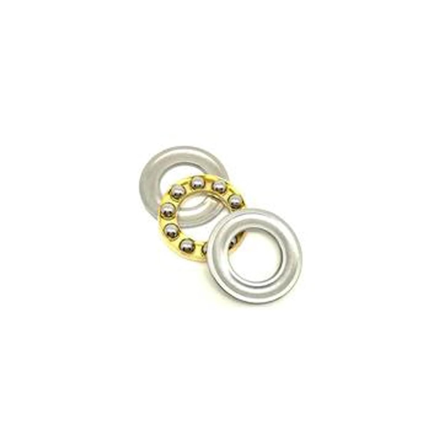 2pcs Miniature Planar Bearing F10-20 F7-13 F8-19 F9-20 F5-11 F12.2-23.8 F7-15 F4-9 F6-12 F8-16 F5-10M (Size : F8-19M) (Size : F12.2-23.8M)