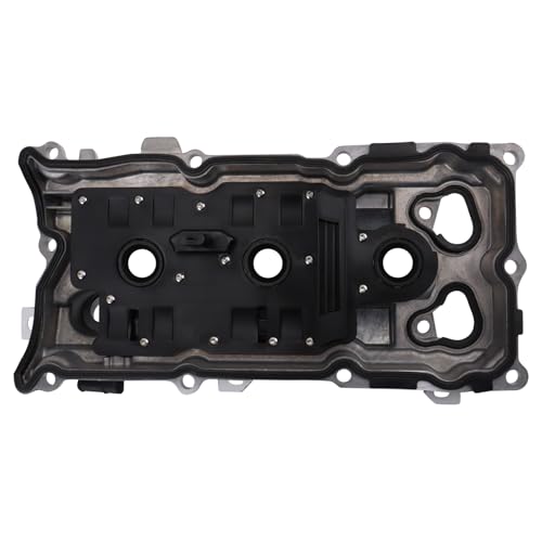 Image of TRQ Left Valve Cover Drivers Side Compatible with 2008-2012 INFINITI EX35 2009-2012 FX35 2007-2008 G35 2009-2010 M35 2012-2013 M35h 2014-2018 Q50 Q70 2007-2009 Nissan 350Z