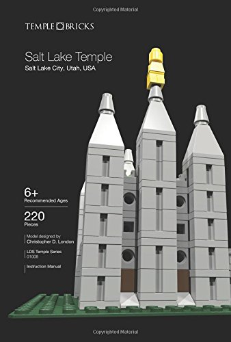 Temple Bricks: Salt Lake Temple: Construction Toy Building Instructions (LDS Temple Series)