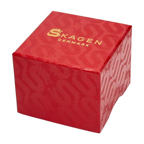 Image of Skagen Hagen Lille Rectangular Stainless Steel Watch for Women