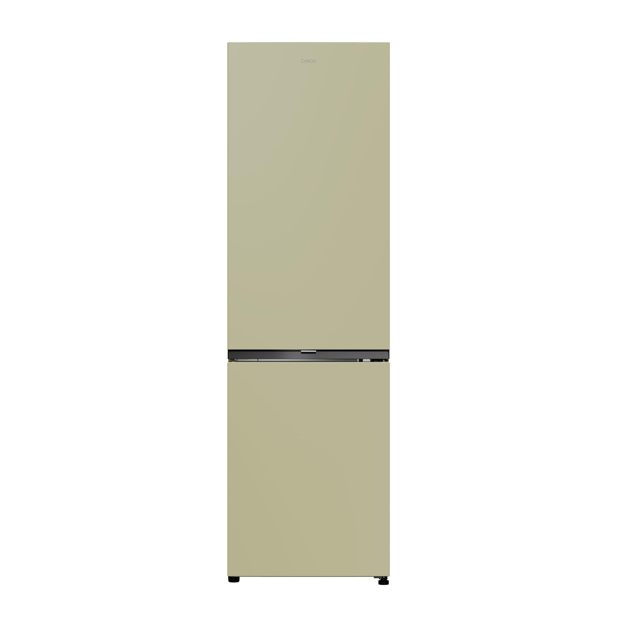 Candy CNCQ2T518EC - Frigorifero Combinato No Frost, 279 Litri, Crema, Classe energetica E