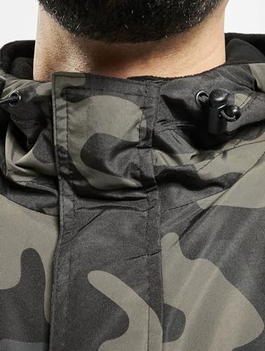 Brandit Frontzip Windbreaker, Farbe: darkcamo, Größe: L