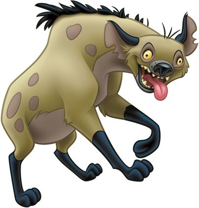 Miniatura 2 de 3 piezas Shenzi, Banzai y Ed Spotted Hyenas Lion King película animal extraíble autoadhesivo vinilo decorativo decorativo pared pared decoración