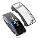 UMTELE Compatible with Fitbit Inspire & Fitbit Inspire HR Screen Protector with Case, 2 Pack Soft Plated TPU All Around Protective Case Ultra-Thin Cover