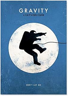 Fan Art Poster Compatible With Alfonso Cuaron Space Movie Gravity Poster