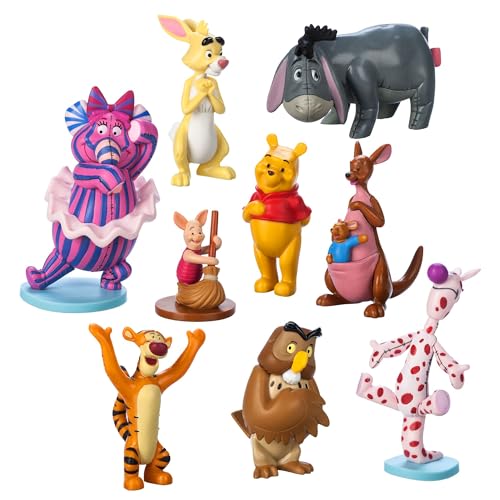 Avventure nel Bosco dei Cento Acri: rivivi tutta la magia del mondo di Winnie the Pooh con questo set da gioco deluxe con figurine. Completo di nove personaggi raffigurati a tutto tondo, tra cui Pooh, Tigro, Pimpi e Ih-Oh, questo set è perfetto per tuffarsi in innumerevoli avventure.