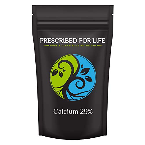 Prescribed for Life Calcium Powder (DiCalcium Malate) | Easy Absorption Vegan Calcium Supplement for Bone Health Support | Gluten Free, Additive Free, Non GMO | 12oz (340g)